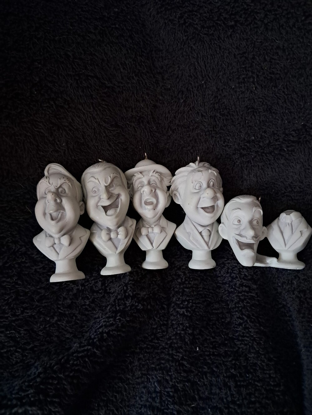 Disney Haunted Mansion Singing Busts Ornaments Set of 5